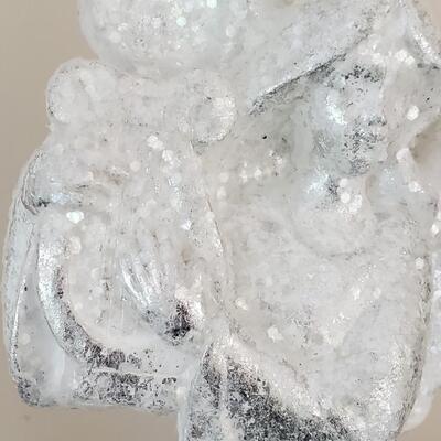 LOT 74G: Christmas Glittery Angel Statue