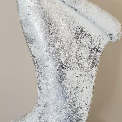 LOT 74G: Christmas Glittery Angel Statue