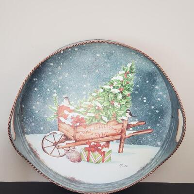 LOT 75G: Christmas Time Table-Decorations