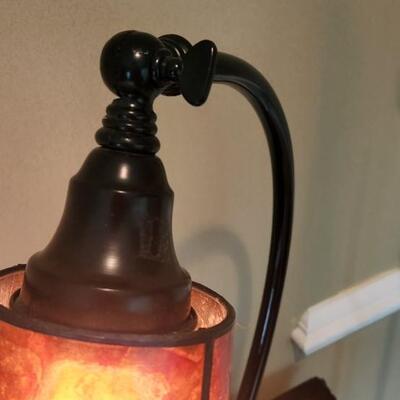 LOT: 77RP: Rustic Lamp & Accessory Hook