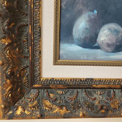 LOT 78RP: Framed Still Life Floral Print