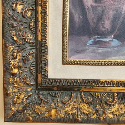 LOT 79RP: Framed Still Life Print