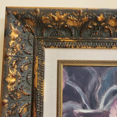LOT 79RP: Framed Still Life Print