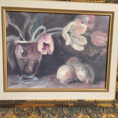 LOT 79RP: Framed Still Life Print