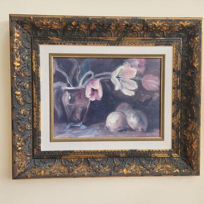 LOT 79RP: Framed Still Life Print