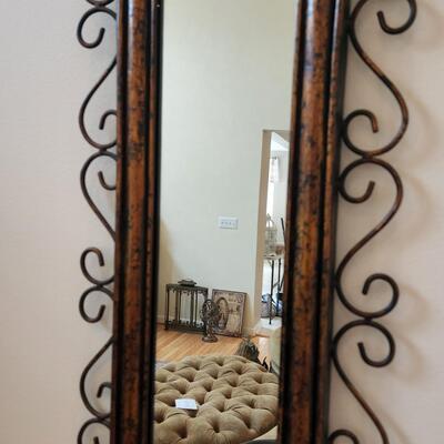 LOT 83RP: Fleur De Lis Decorative Mirror