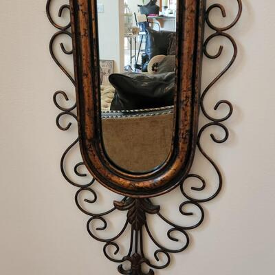 LOT 83RP: Fleur De Lis Decorative Mirror