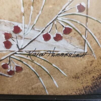 LOT 90RP: Collection of Six Elegant Holiday Decor Pieces