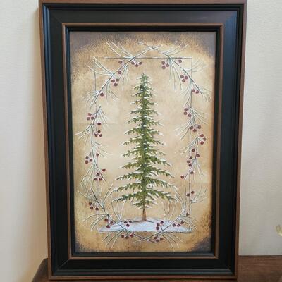 LOT 90RP: Collection of Six Elegant Holiday Decor Pieces