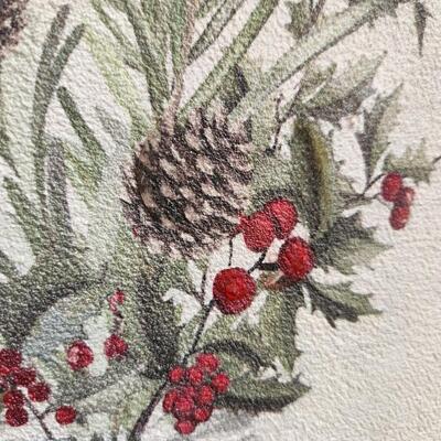 LOT 91RP: Collection of Five Country Style Holiday Home Decor Pieces