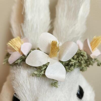 LOT 92RP: Collection of Five Spring Bunny Home Decor Pieces