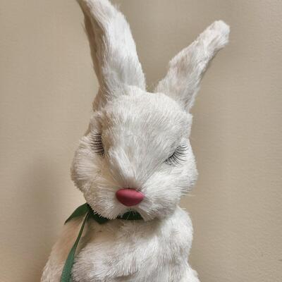 LOT 92RP: Collection of Five Spring Bunny Home Decor Pieces