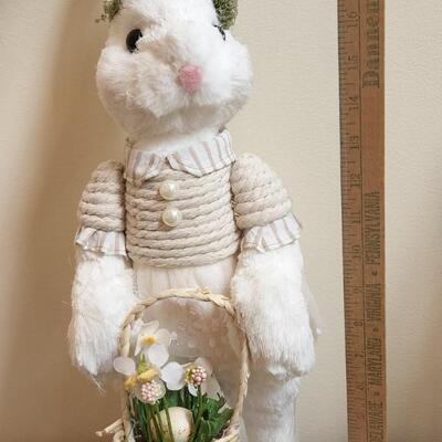 LOT 92RP: Collection of Five Spring Bunny Home Decor Pieces