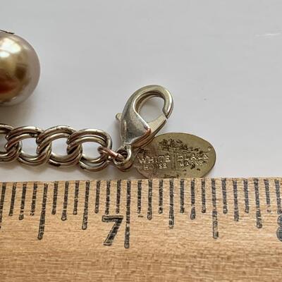LOT 109R:  White House/Black Market Necklace & Bracelet Set
