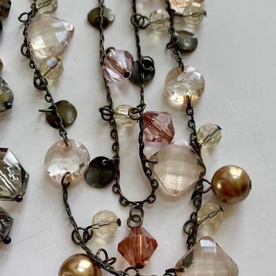 LOT 111R: Jeweled/Beaded Necklaces: White House/Black Market & More
