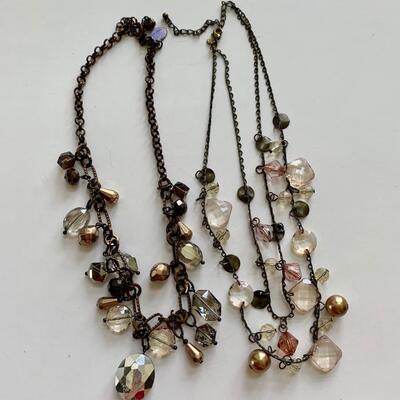 LOT 111R: Jeweled/Beaded Necklaces: White House/Black Market & More