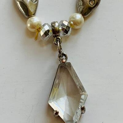 LOT 11R: Brighton Halo Anklet, Alex & Ann Bracelet, Jeweled Silvertone Bracelet