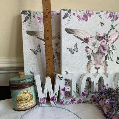 LOT 118R:  Spring Home Decor