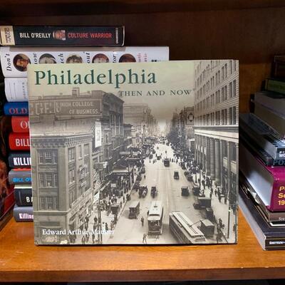 LOT 125R: Book Collection: Harley-Davidson Rolling Sculpture, Killing Crazy Horse, Philadelphia Then & Now