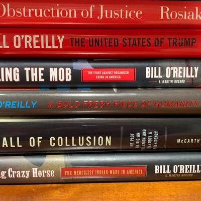 LOT 125R: Book Collection: Harley-Davidson Rolling Sculpture, Killing Crazy Horse, Philadelphia Then & Now