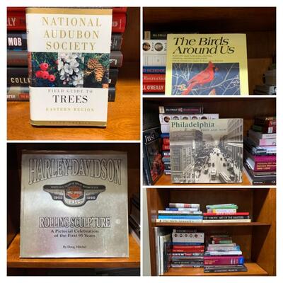 LOT 125R: Book Collection: Harley-Davidson Rolling Sculpture, Killing Crazy Horse, Philadelphia Then & Now