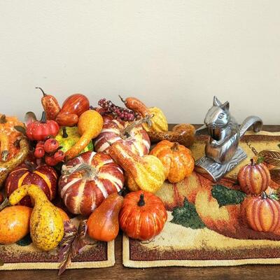 LOT 134RP: Huge Collection of Miscellaneous Fall Decor