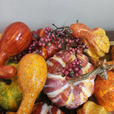 LOT 134RP: Huge Collection of Miscellaneous Fall Decor