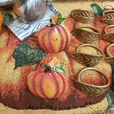 LOT 134RP: Huge Collection of Miscellaneous Fall Decor