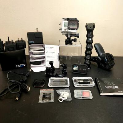 LOT 142RP: Go Pro Hero 3 w/ Accessories