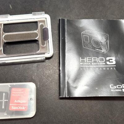 LOT 142RP: Go Pro Hero 3 w/ Accessories