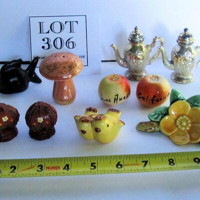 Lot of Salt and Peppers Sets and Singles