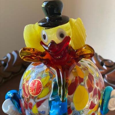 Murano Glass Clown 6