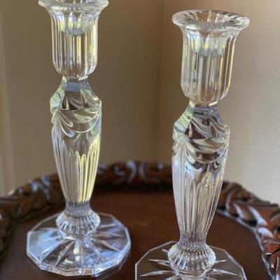 Waterford - Set of Candleholders