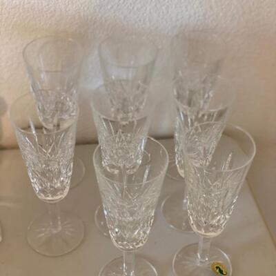 Waterford - Set of 8 Champagne Glasses