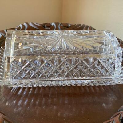 Waterford butter dish