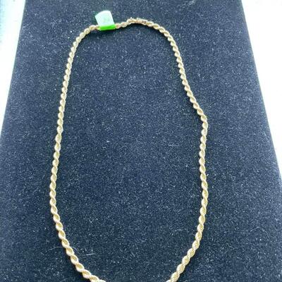14 k Gold necklace 20 in