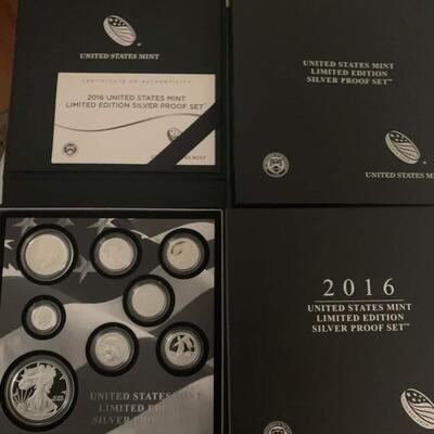 2016 Silver Proof set