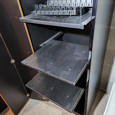 Display Storage Cabinet Glass top