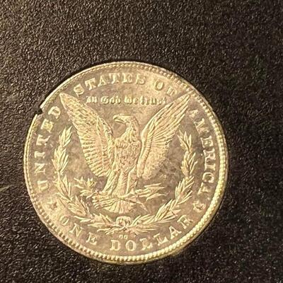1880 Carson city Morgan silver dollar MS 63