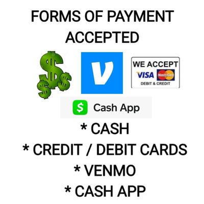 PLEASE READ BELOW FOR PAYMENG OPTIONS