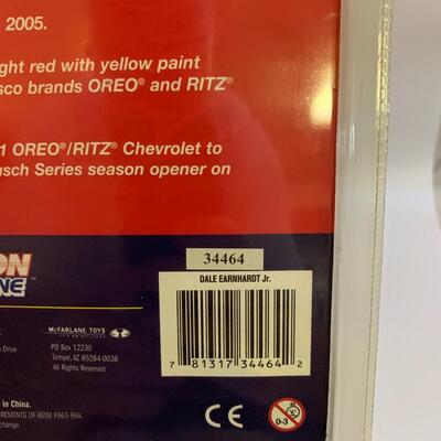 Dale Earnhardt Jr #81 OREO/ Ritz 2005 NASCAR Action/McFarlane Action Figure 7â€ tall approx