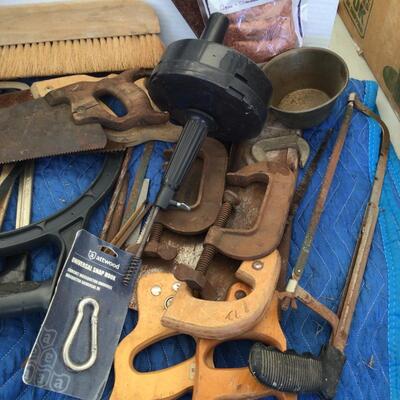 5375 Large Tool Lot with Xtra Large Saw