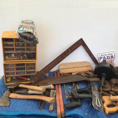 5375 Large Tool Lot with Xtra Large Saw