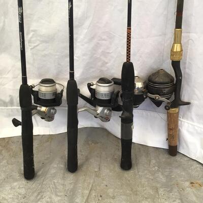 5421 Set of 4 Shakespeare Fishing rods