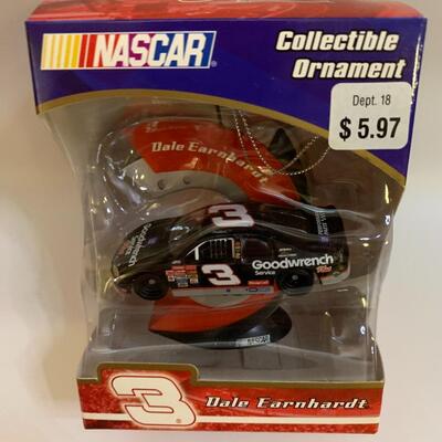 NASCAR Collectible Ornament #3 Dale Earnhardt & WINNERS CIRCLE 50TH ANNIVERSARY NASCAR DALE EARNHARDT & Nascar Collectible Christmas...