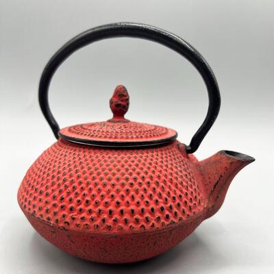 Retro Japanese Tokyo Enameled Iron Teapot Filtered Stainless Steel Kettle