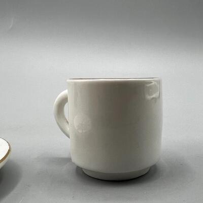 Hawaiian Souvenir Small Ceramic Tea Cup & Saucer