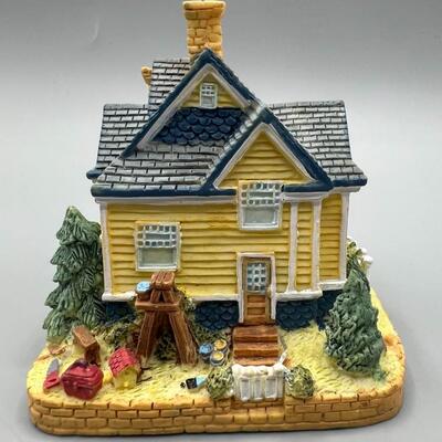Retro Handy Andy Malloy's House International Resourcing Services House Resin Model Figurine