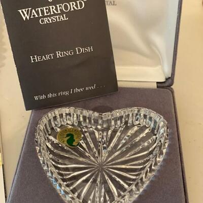 Waterford Heart Ring Dish