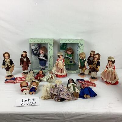 Lot. 5409. Madame Alexander  ( NEW IN BOX ) / Carlson Doll / Campbell Soup Doll Lot